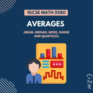 IGCSE Math 0580 Averages Worksheet