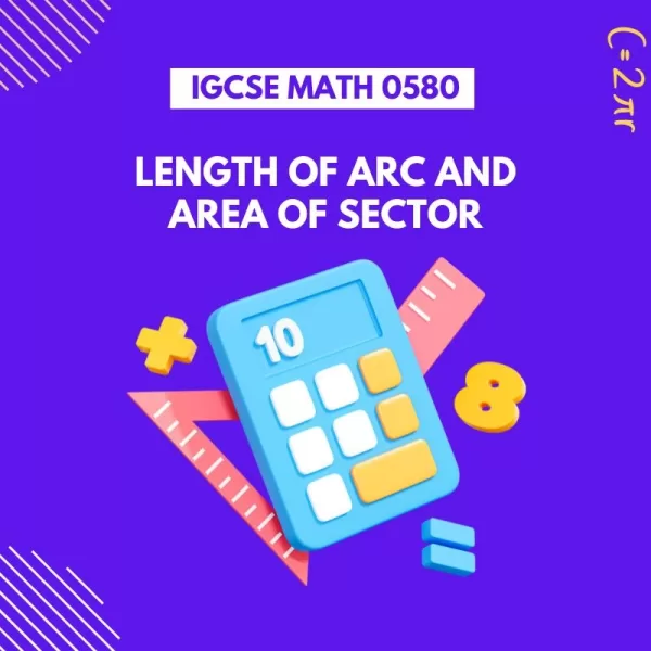 Length of Arc and Area of Sector Worksheet